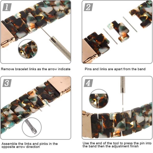 Watch Band All Fitbit Versa/Lite Edition/Special E - Picture 4 of 7